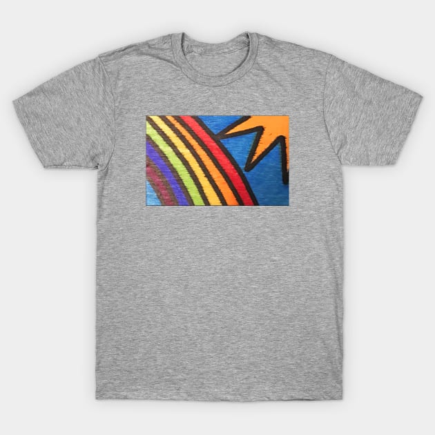 Rainbow Bit #3 T-Shirt by ErinBrieArt